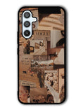 Aesthetic Brown Samsung Galaxy A14 5G Case QC11233