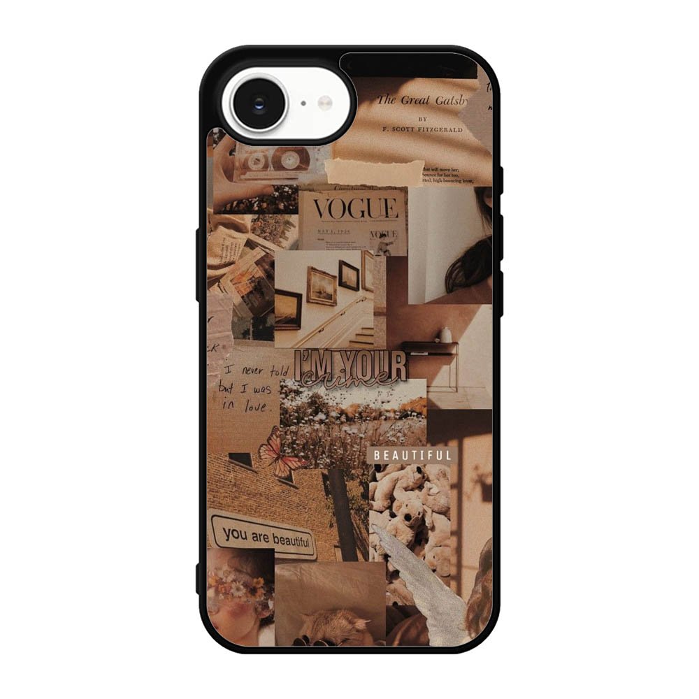 Aesthetic Brown iPhone 17e Case OV11233