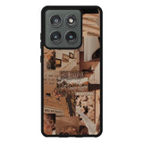 Aesthetic Brown Motorola Moto Edge 2025 Case OV11233