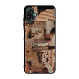 Aesthetic Brown Samsung Galaxy A07 Case OV11233