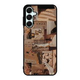 Aesthetic Brown Samsung Galaxy A16 Case OV11233