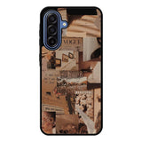 Aesthetic Brown Samsung Galaxy A17 Case OV11233