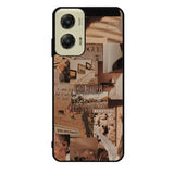 Aesthetic Brown Motorola Moto G Stylus 5G 2024 Case OV11233