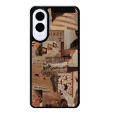 Aesthetic Brown Samsung Galaxy S25 Edge 5G Case OV11233