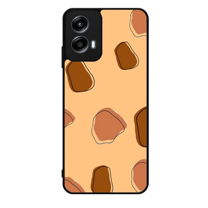 Aesthetic Brown Motorola Moto G Play 2024 Case OV11136