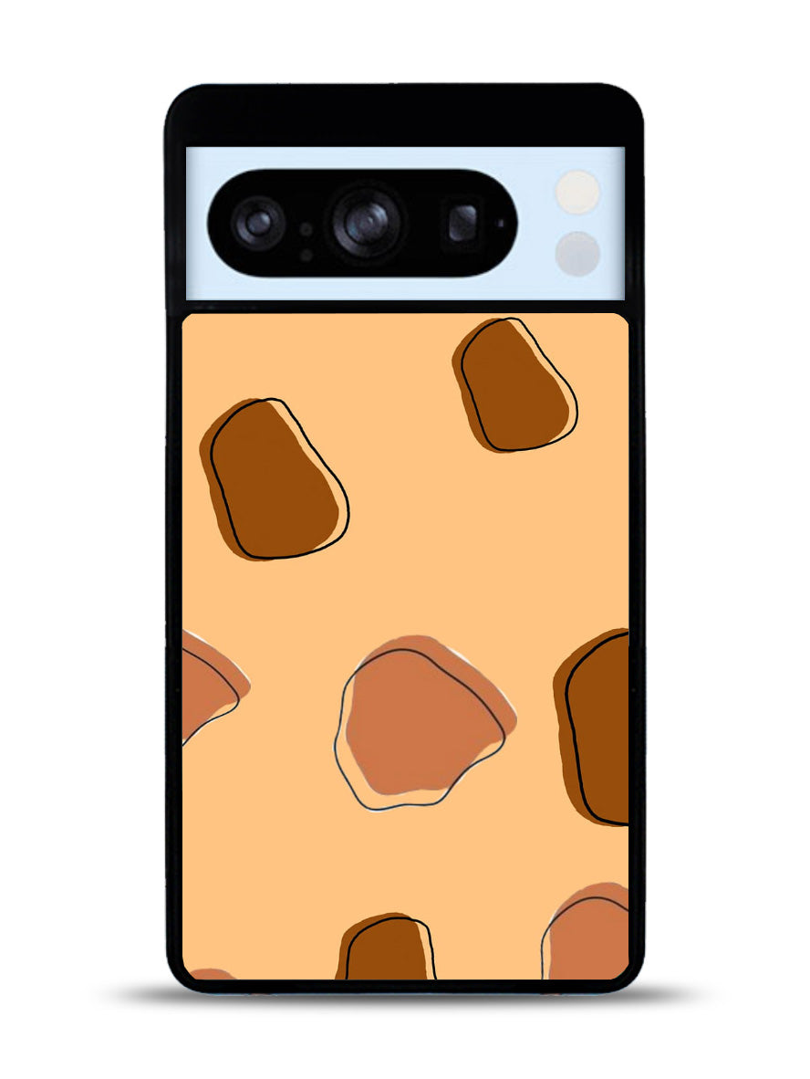 Aesthetic Brown Google Pixel 8 Pro Case QC11136