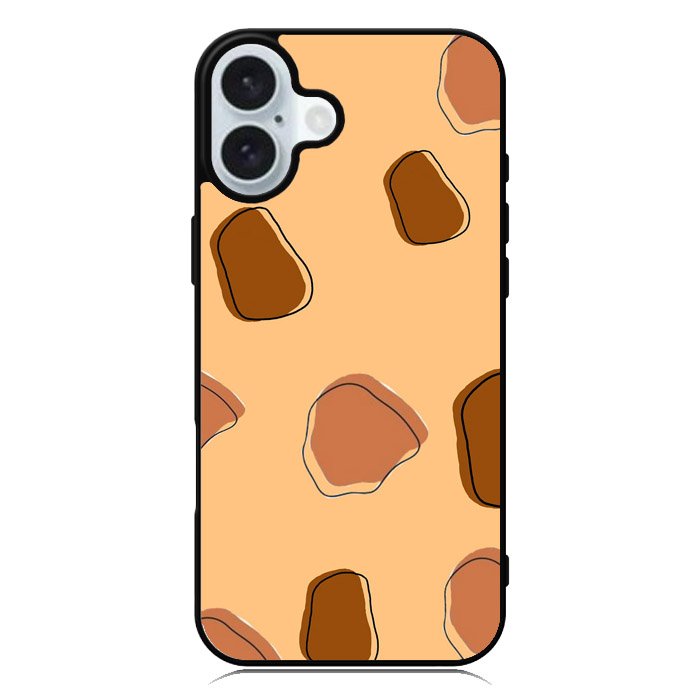 Aesthetic Brown iPhone 16 Case QC11136