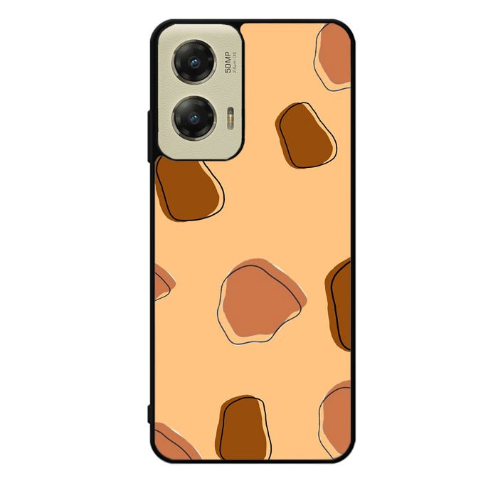 Aesthetic Brown Motorola Moto G Stylus 5G 2024 Case OV11136