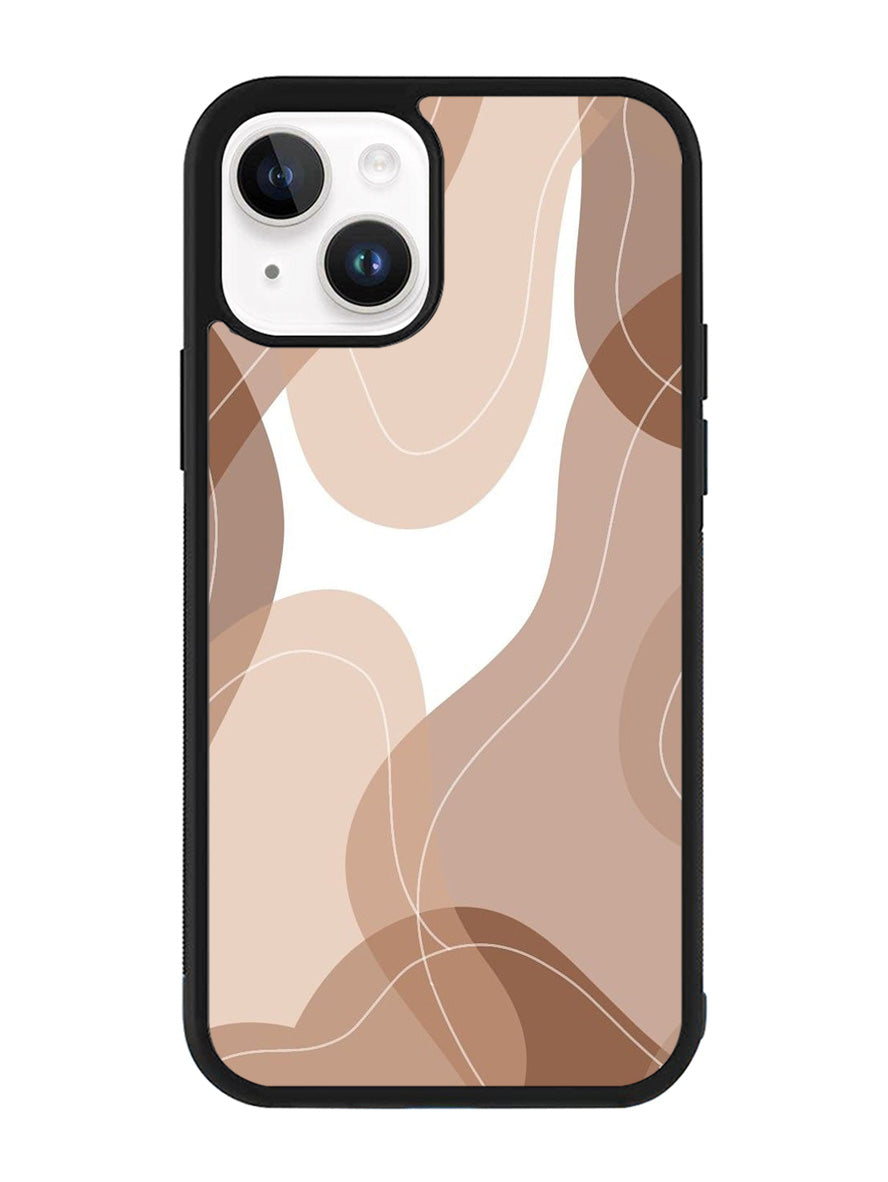 brown cream iPhone 14 Case QC11186