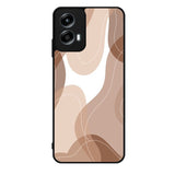 brown cream Motorola Moto G Play 2024 Case OV11186