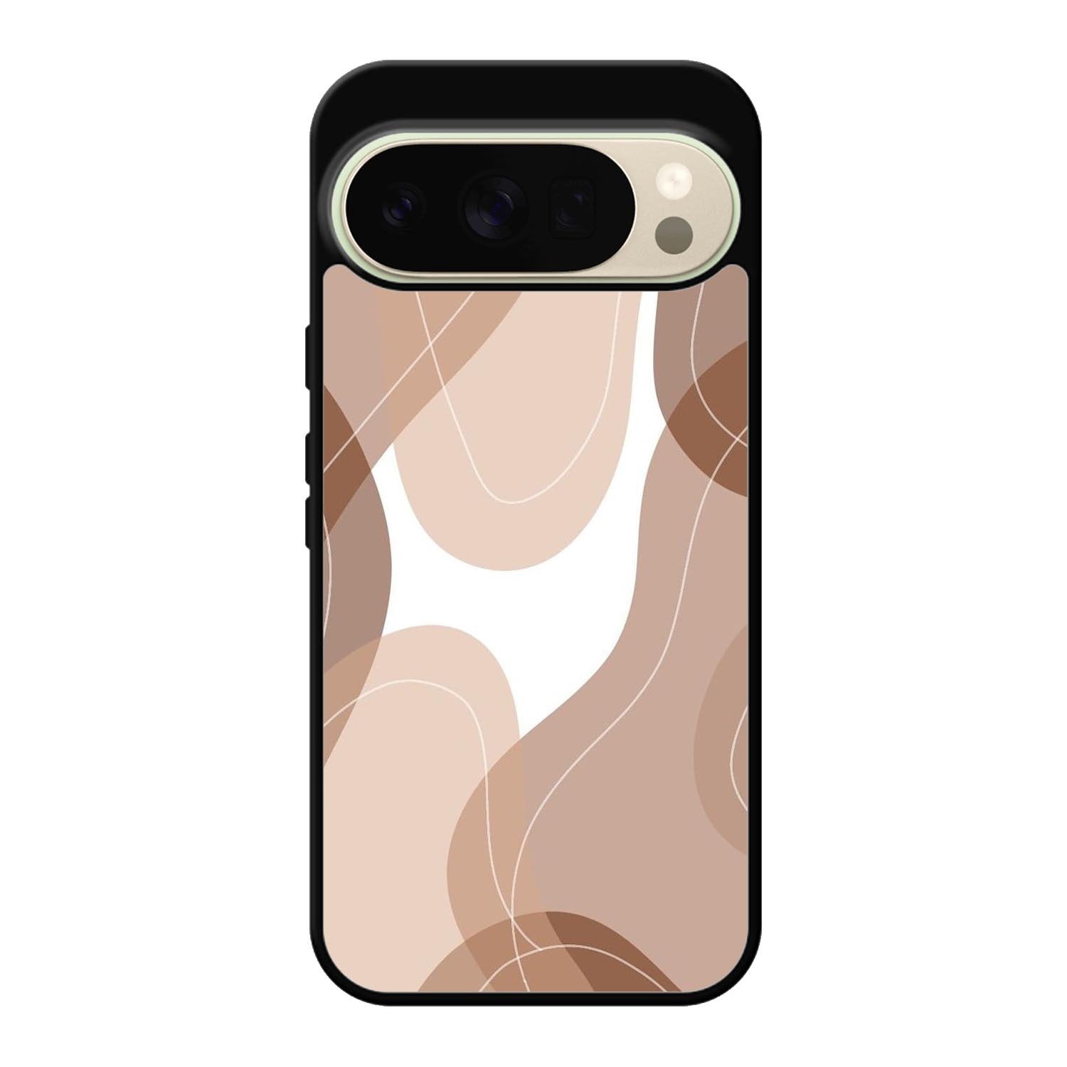 brown cream Google Pixel 10 Pro Case QC11186