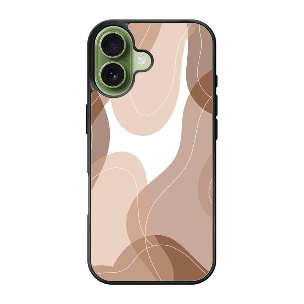 brown cream iPhone 17 Case QC11186