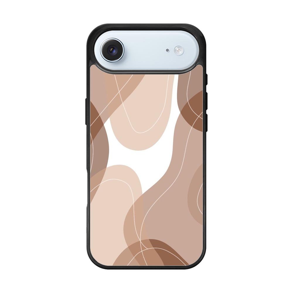 brown cream iPhone Air Case QC11186