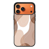 brown cream iPhone 17 Pro Case QC11186