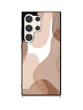 brown cream Samsung Galaxy S25 Ultra 5G Case QC11186