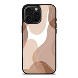brown cream iPhone 16 Pro Max Case OV11186
