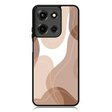 brown cream Motorola Moto G 5G 2025 Case OV11186