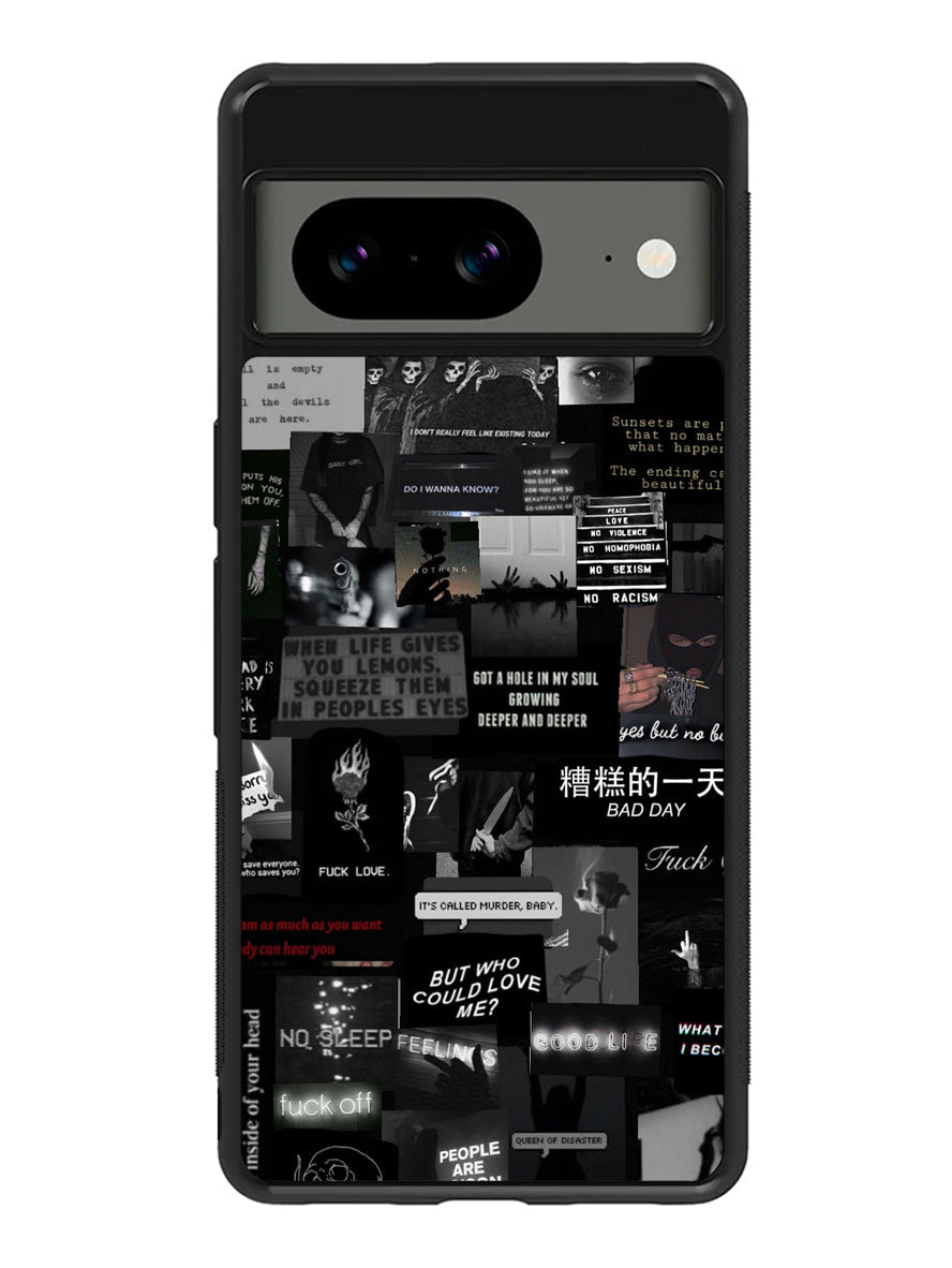 Dark Vibes Google Pixel 8 Case QC11060