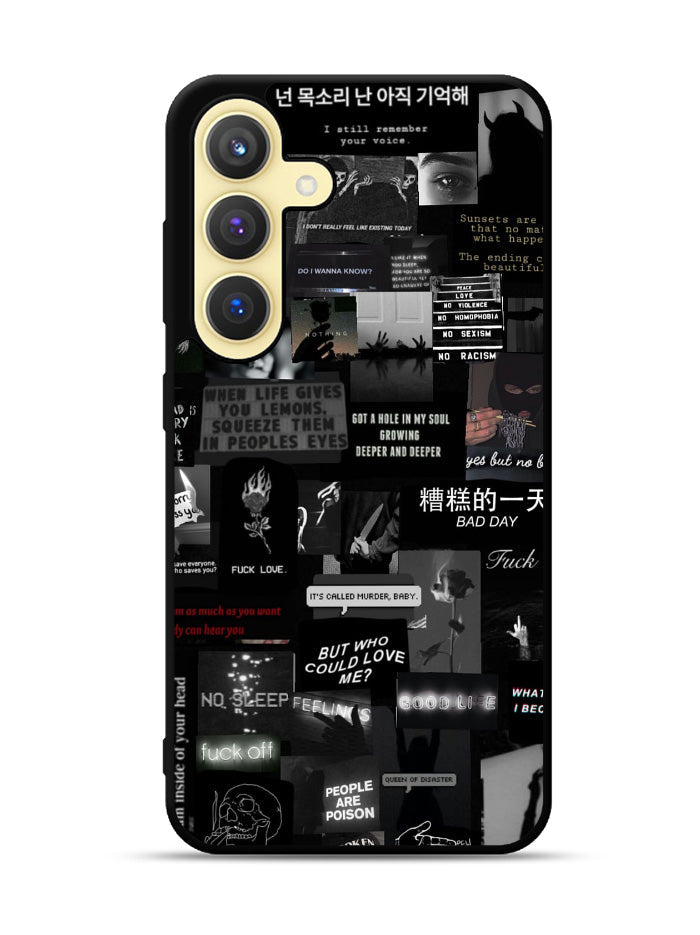 Dark Vibes Samsung Galaxy S25 Plus 5G , Samsung Galaxy S25+ 5G Case OV11060