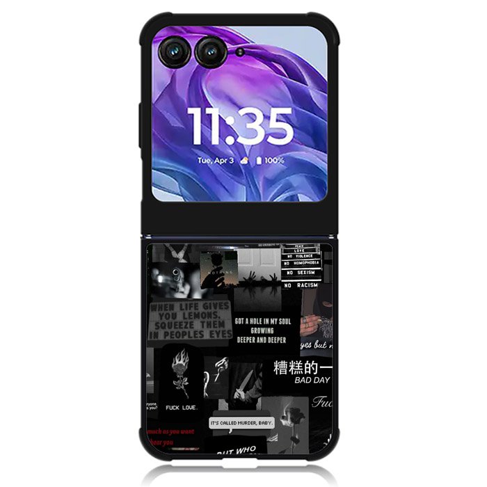 Dark Vibes Motorola Moto Razr Plus 2024 , Moto Razr+ 2024 Case OV11060
