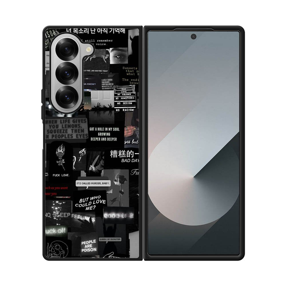 Dark Vibes Samsung Galaxy Z Fold 7 5G Case QC11060