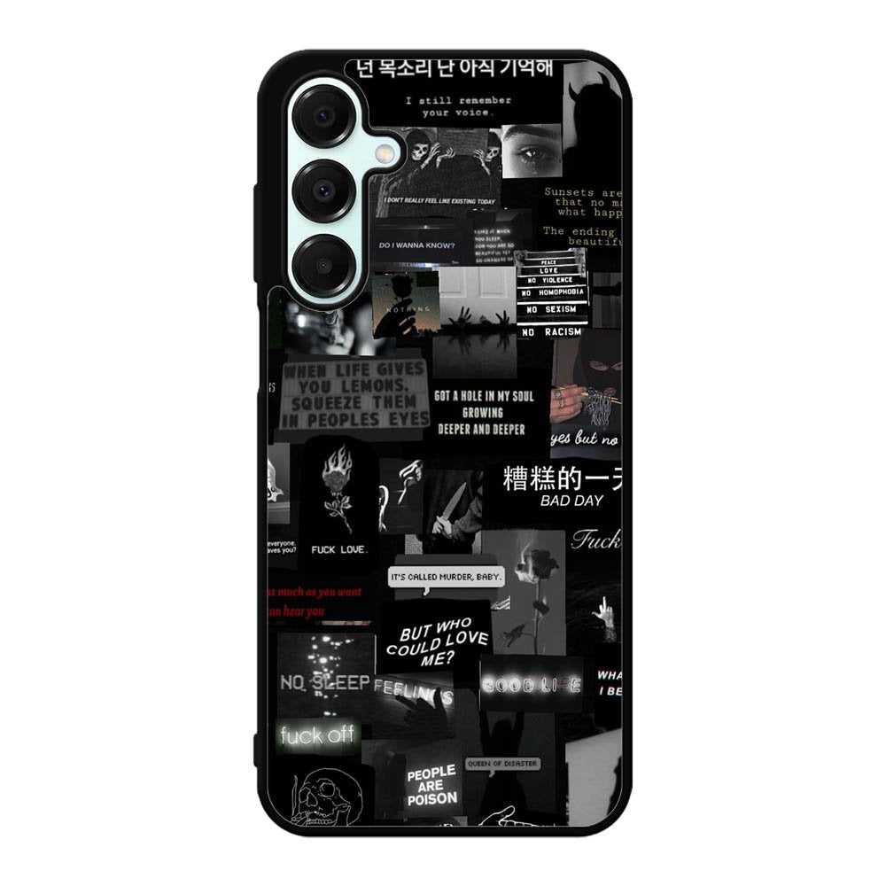 Dark Vibes Samsung Galaxy A16 Case OV11060