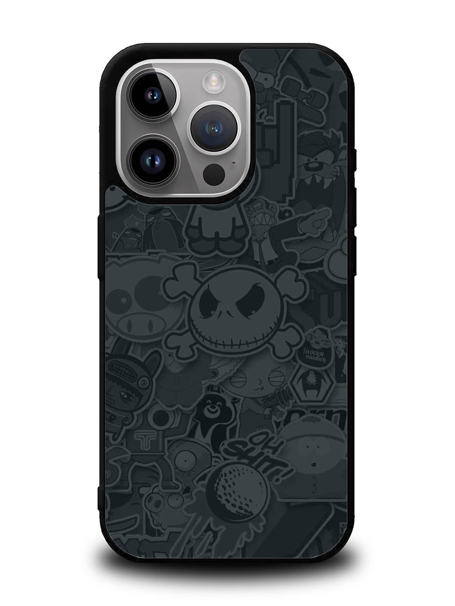 Graffiti Cartoon iPhone 16 Pro Case OV11101
