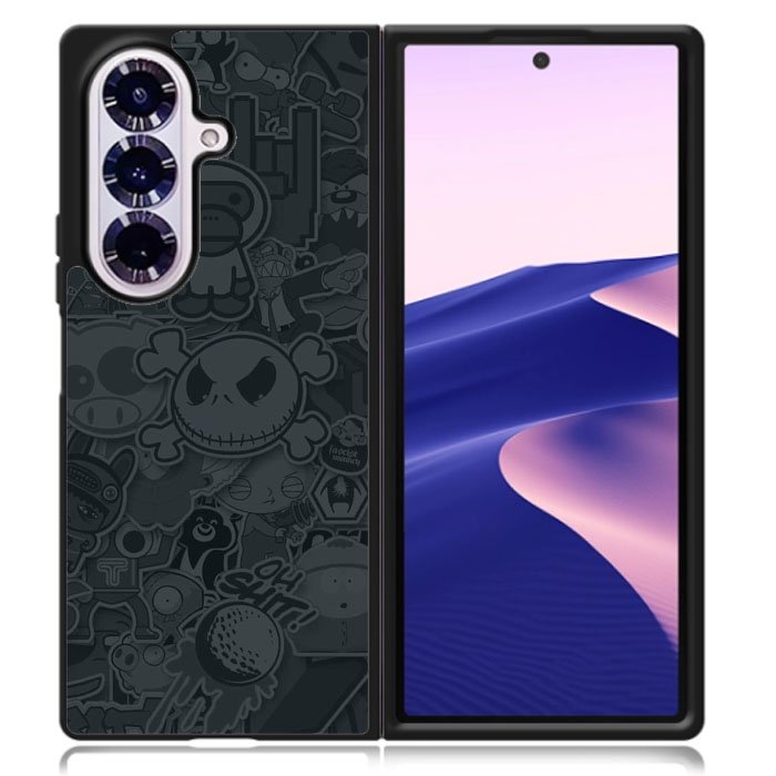 Graffiti Cartoon Samsung Galaxy Z Fold 7 Case OV11101