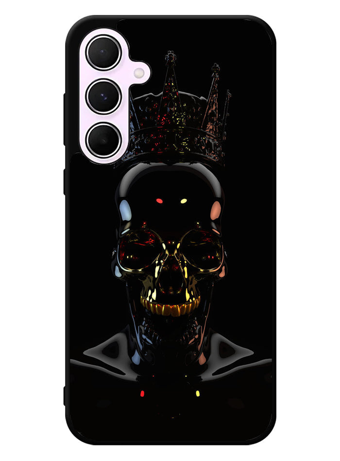 Skull Black Samsung Galaxy A55 5G Case