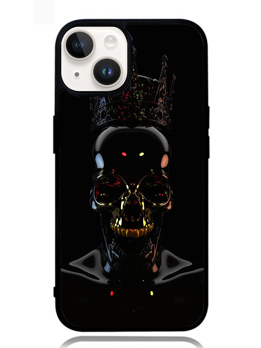 Skull Black iPhone 14 Plus Case