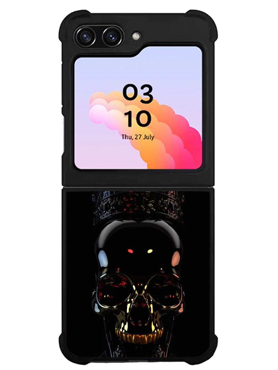 Skull Black Samsung Galaxy Z Flip 5 5G 2023 Case