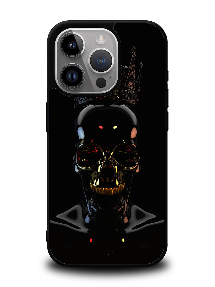 Skull Black iPhone 16 Pro Max Case