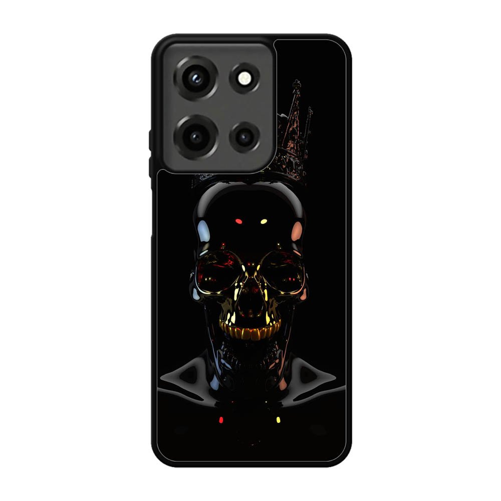 Skull Black Motorola Moto G 5G 2025 Case OV8302