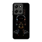 Skull Black Motorola Moto G 5G 2025 Case OV8302