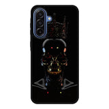 Skull Black Samsung Galaxy A17 Case