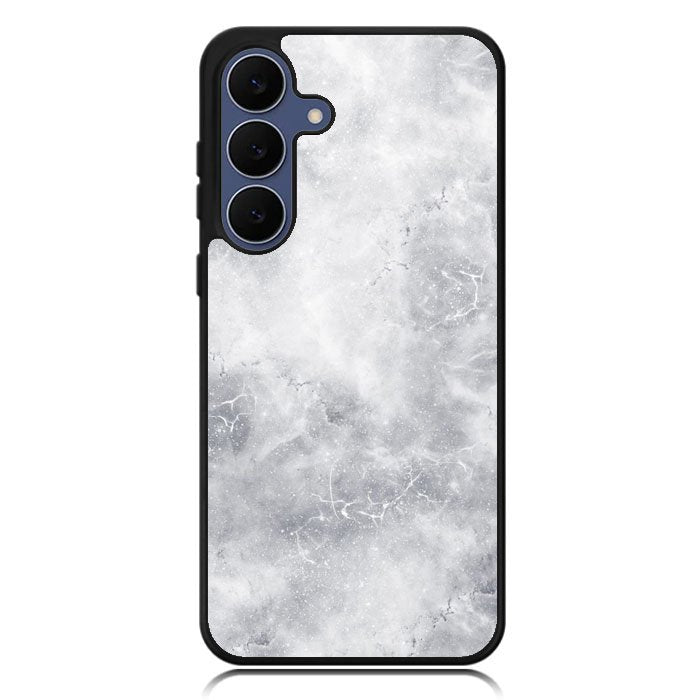 White Aesthetic Samsung Galaxy S25 FE Case OV10955