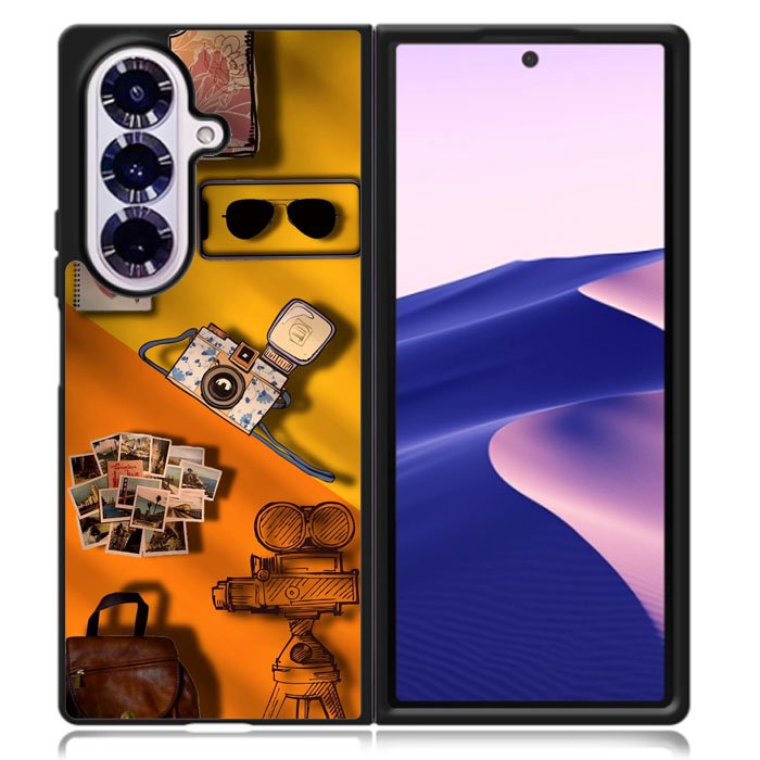 GRAPHY book camera Samsung Galaxy Z Fold 7 Case OV10864