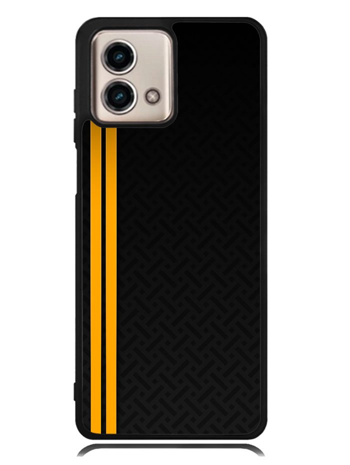 Abstract Yellow Lines Motorola Moto G Stylus 5G 2023 Case OV10708