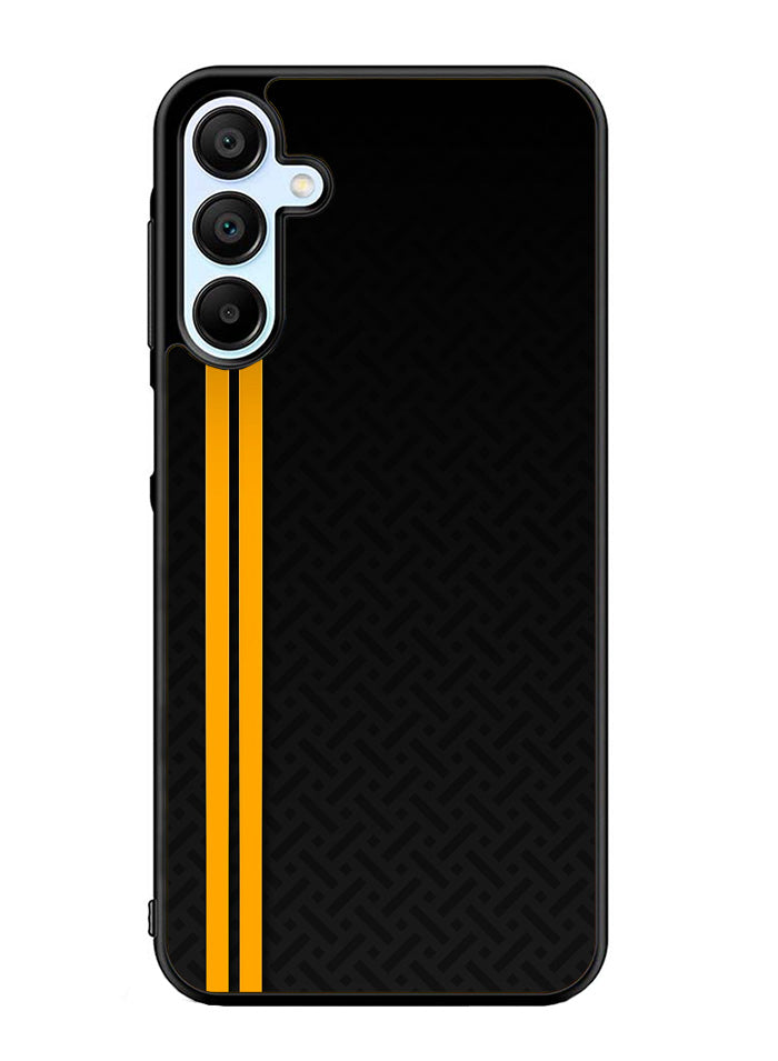Abstract Yellow Lines Samsung Galaxy A35 5G Case OV10708