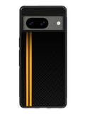 Abstract Yellow Lines Google Pixel 8 Case QC10708
