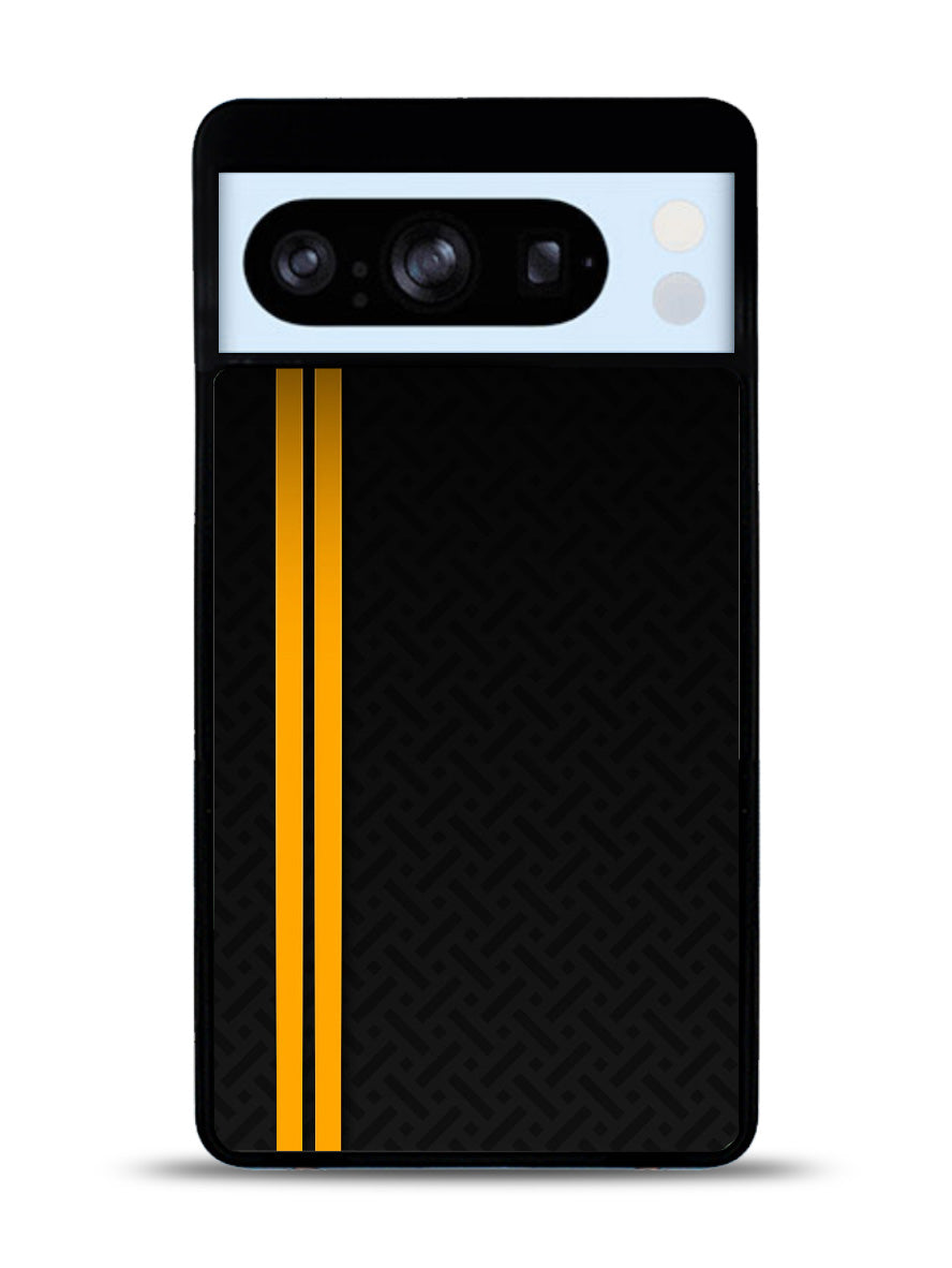 Abstract Yellow Lines Google Pixel 8 Pro Case QC10708