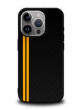 Abstract Yellow Lines iPhone 16 Pro Case OV10708