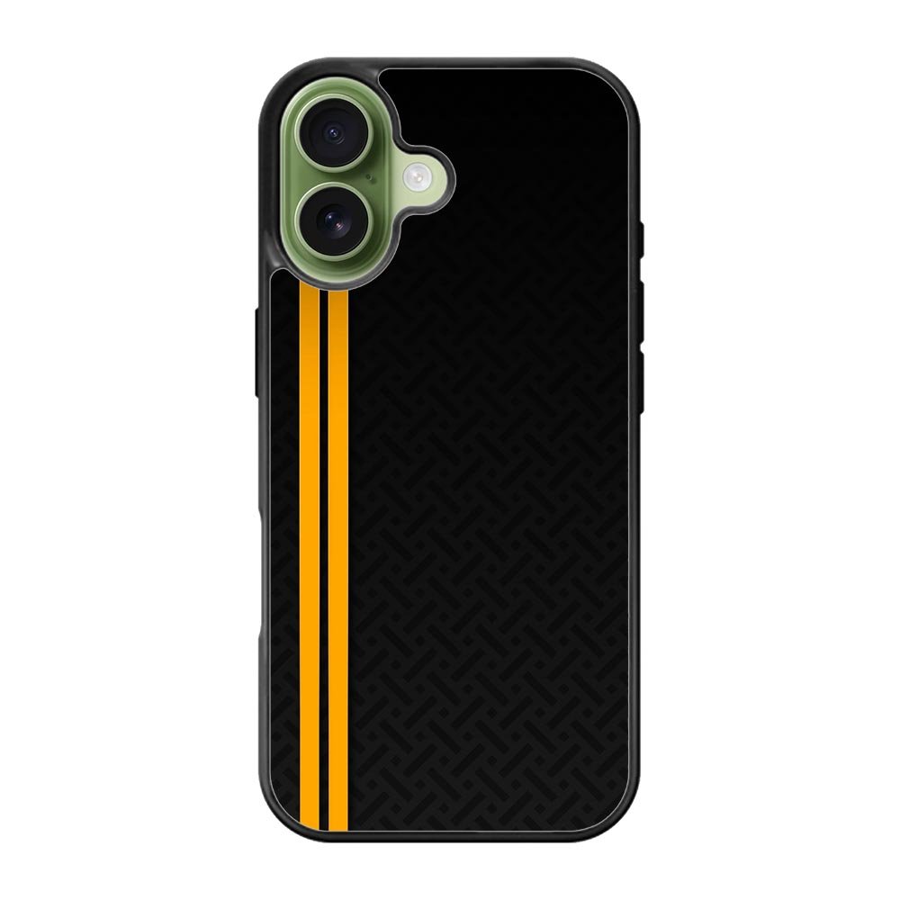 Abstract Yellow Lines iPhone 17 Case QC10708