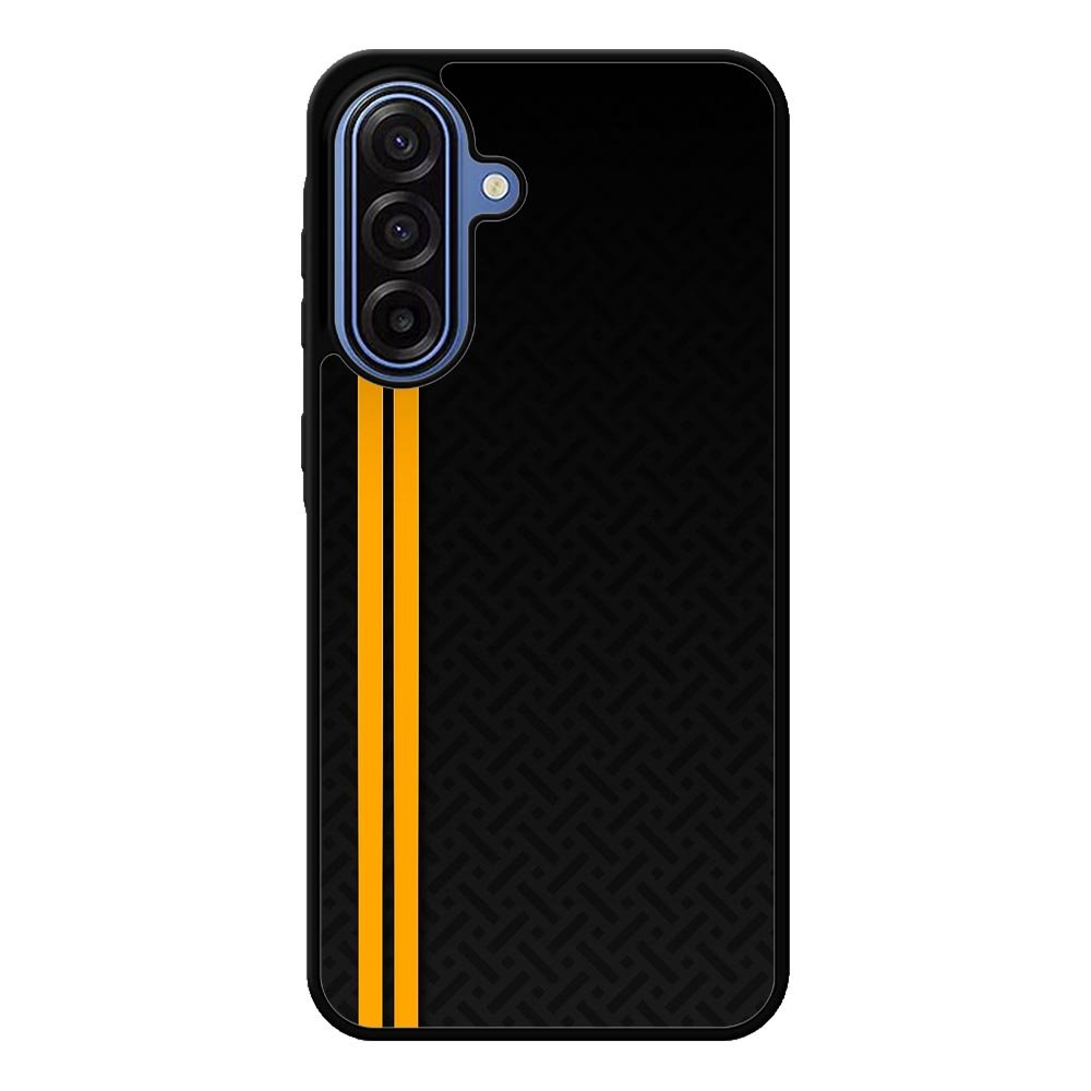 Abstract Yellow Lines Samsung Galaxy A17 Case QC10708