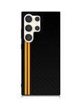 Abstract Yellow Lines Samsung Galaxy S24 Ultra 5G Case OV10708