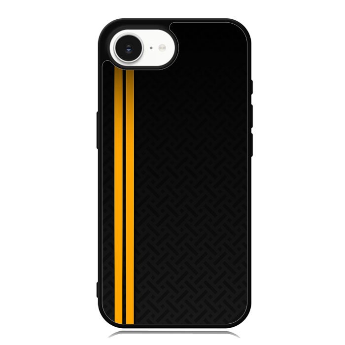 Abstract Yellow Lines iPhone 16e Case OV10708