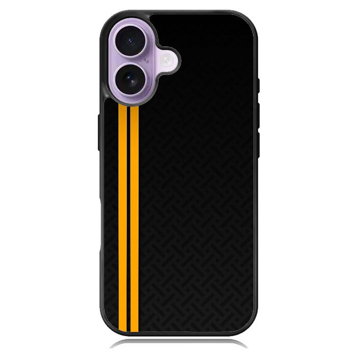 Abstract Yellow Lines iPhone 17 Case OV10708