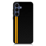 Abstract Yellow Lines Samsung Galaxy S25 FE Case OV10708