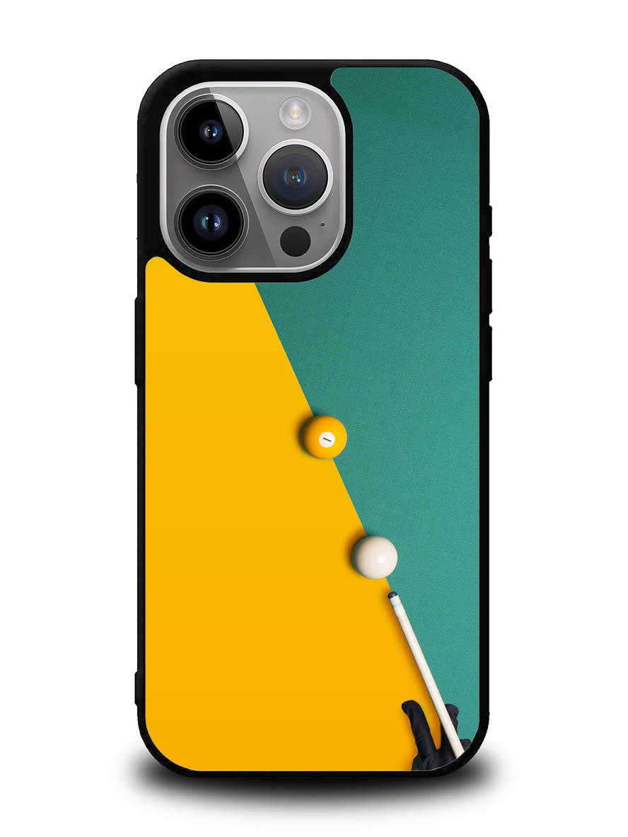 Punch holed snooker iPhone 16 Pro Case OV10796