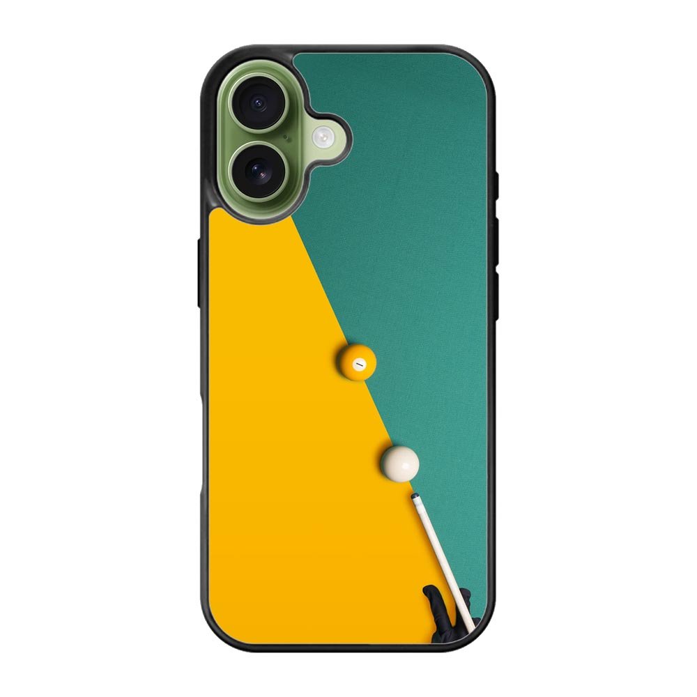 Punch holed snooker iPhone 17 Case QC10796